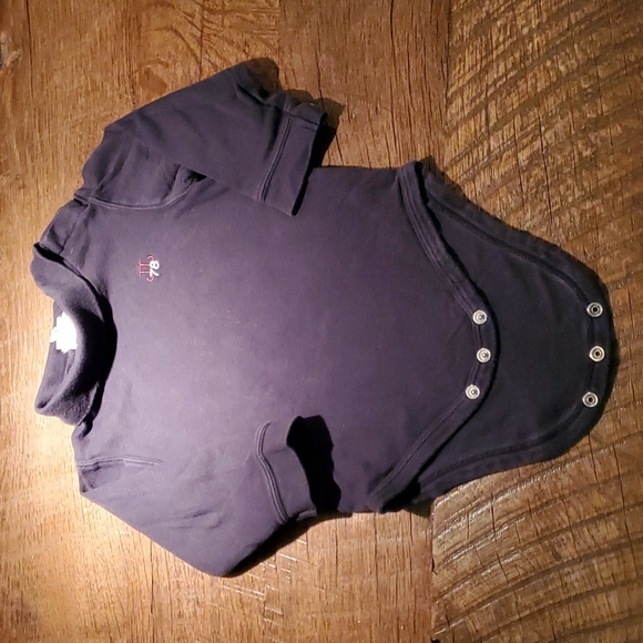 Take 50% Off Jacadi Long Sleeve Turtleneck Onsie - Picture 1 of 5